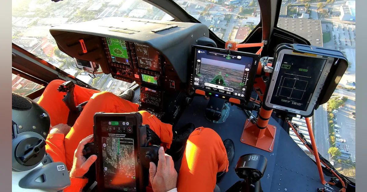 Automated Helicopter Loading Airbus flies a fully automated helicopter with a tablet | Military ...