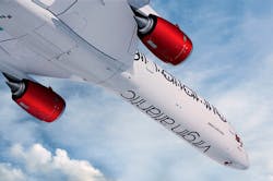 Virgin Atlantic image. Virgin Atlantic image.