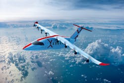 Aura Aero's Era aircraft. JSX image. Aura Aero's Era aircraft. JSX image.