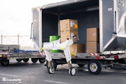The evoBOT is capable of adaptive load pickup made possible by its arms. It can handle hazardous goods, transport parcels for longer recurring distances, and more. The evoBOT is capable of adaptive load pickup made possible by its arms. It can handle hazardous goods, transport parcels for longer recurring distances, and more.