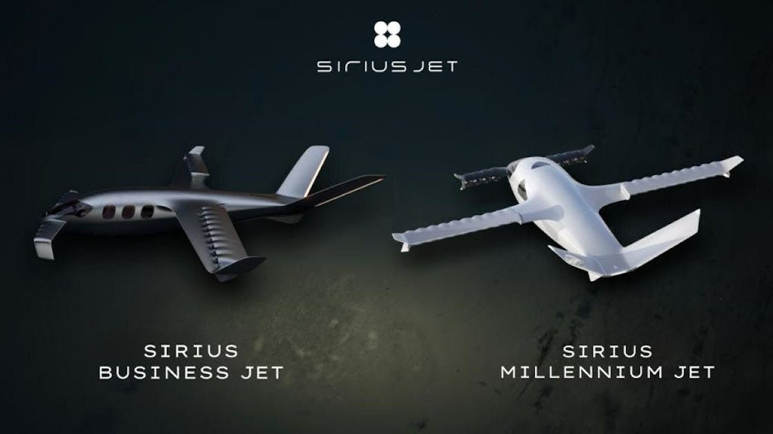 Sirius Aviation hat sein wasserstoffbetriebenes VTOL-Flugzeug vorgestellt