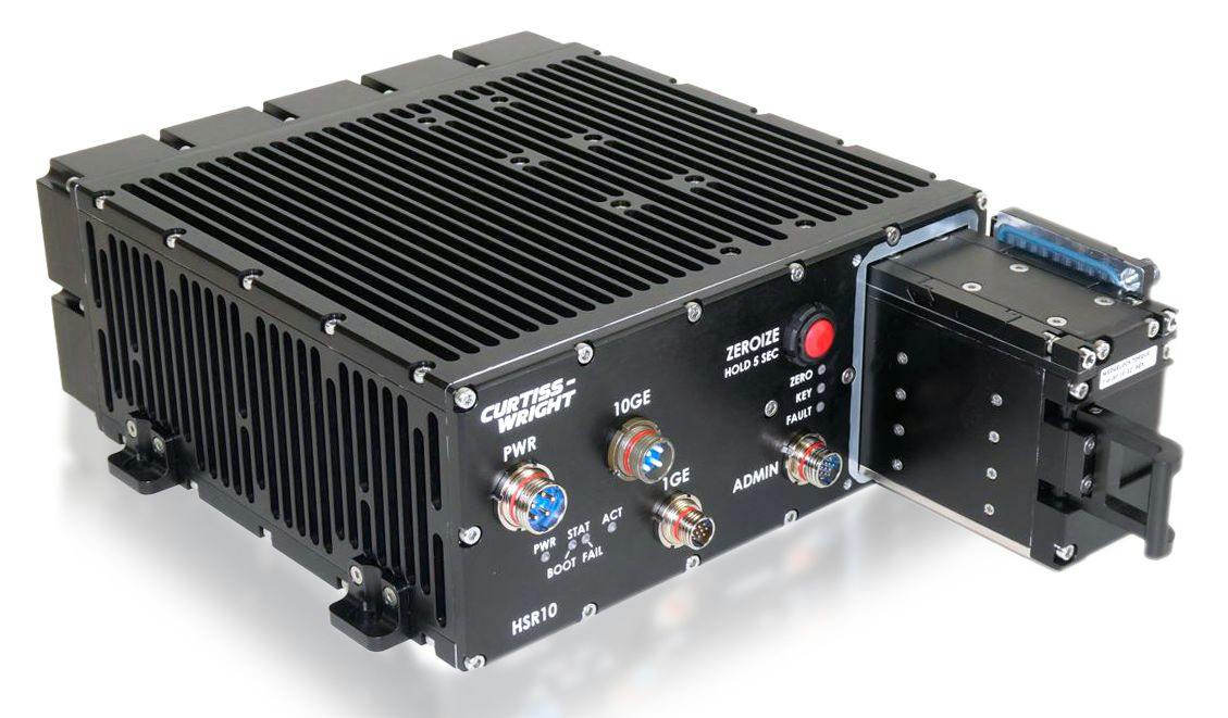 data storage fulldisk encryption NVMe Military Aerospace