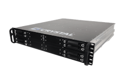 The Crystal Group rugged RS2608 has the latest server-class CPUs from Intel (Emerald Rapids) and AMD (Epyc) with enhanced CPU cores and gen 5 PCIe lanes. The Crystal Group rugged RS2608 has the latest server-class CPUs from Intel (Emerald Rapids) and AMD (Epyc) with enhanced CPU cores and gen 5 PCIe lanes.