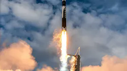 Liftoff of Firefly Aerospace's Alpha FLTA004 rocket. Firefly Aerospace / Trevor Mahlmann photo.
