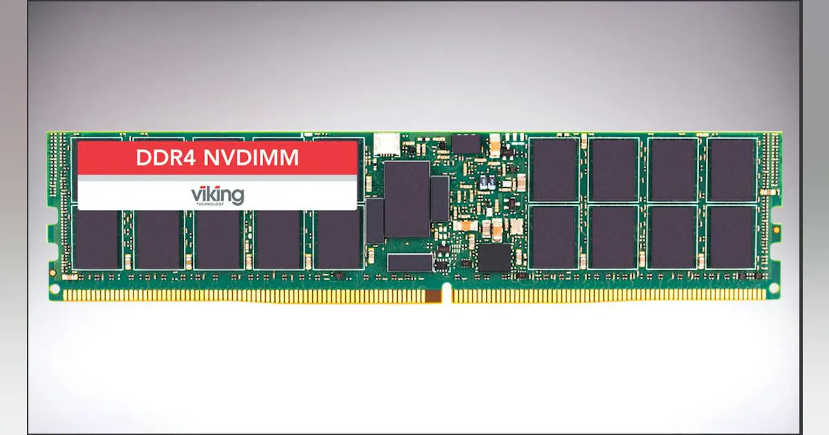 Persistent Memory Module NVDIMM: Fully Integrated Persistent Memory | Military Aerospace