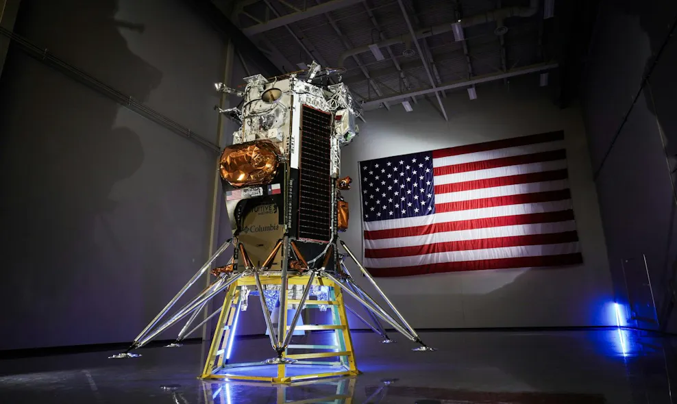 IM-1, the first NASA Commercial Launch Program Services launch for Intuitive Machines&rsquo; Nova-C lunar lander, will carry multiple payloads to the Moon, including Lunar Node-1, demonstrating autonomous navigation via radio beacon to support precise geolocation and navigation among lunar orbiters, landers, and surface personnel. NASA&rsquo;s CLPS initiative oversees industry development of small robotic landers and rovers to support NASA&rsquo;s Artemis campaign. NASA photo.