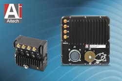 The Aitech A179 Lightning rugged embedded supercomputer is optimized for low size, weight, and power consumption (SWaP) that houses an NVIDIA Jetson Xavier NX system-on-module with 6 TFLOP performance at 15 Watts of power. The Aitech A179 Lightning rugged embedded supercomputer is optimized for low size, weight, and power consumption (SWaP) that houses an NVIDIA Jetson Xavier NX system-on-module with 6 TFLOP performance at 15 Watts of power.