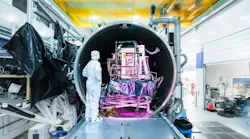 VIIRS instrument observes and collects global environmental data that spans visible and infrared wavelengths across land, ocean, and atmosphere and is a pivotal part of the NASA-NOAA Joint Polar Satellite System (JPSS) series of satellites. Raytheon photo.