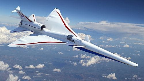 NASA's X-59. NASA image.