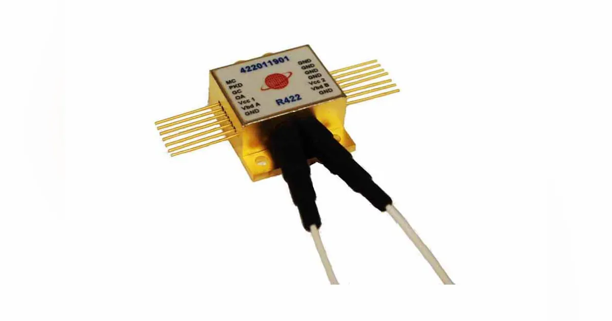 33 GHz Linear AGC Balanced Optical Receiver | Military Aerospace