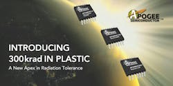 Apogee Semiconductor's GEO Logic Family of 300 krad products was developed to withstand demanding radiation environments. Apogee Semiconductor's GEO Logic Family of 300 krad products was developed to withstand demanding radiation environments.