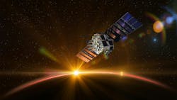 Orbiting spacecraft are subject to many sources of radiation, depending on the spacecraft orbit and distance from the Earth. Orbiting spacecraft are subject to many sources of radiation, depending on the spacecraft orbit and distance from the Earth.