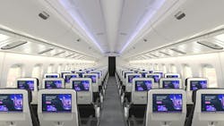 Panasonic Avionics image. Panasonic Avionics image.