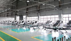 EHang delivers 27 units of EH216-S to Wencheng. EHang photo. EHang delivers 27 units of EH216-S to Wencheng. EHang photo.