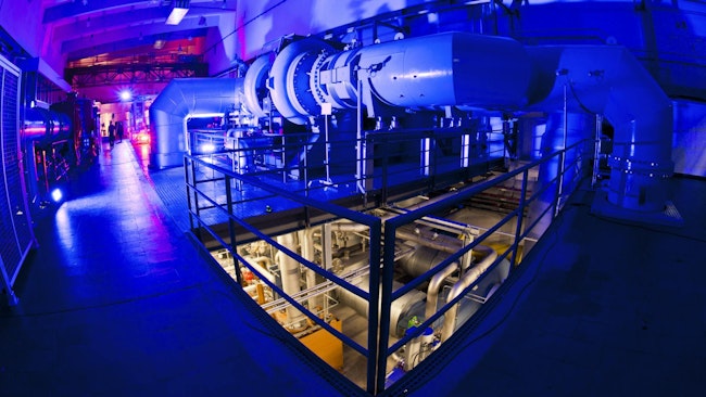 Future high-performance turbines are being investigated at the Next-Generation Turbine Test Facility (NG-Turb) at the DLR Institute of Propulsion Technology in Göttingen. Image Credit: DLR (CC BY-NC-ND 3.0).