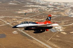 The U.S. Air Force experimental X-62 VISTA aircraft incorporates machine learning and specialized software to test autonomous aerial combat flying. Air Force photo The U.S. Air Force experimental X-62 VISTA aircraft incorporates machine learning and specialized software to test autonomous aerial combat flying. Air Force photo