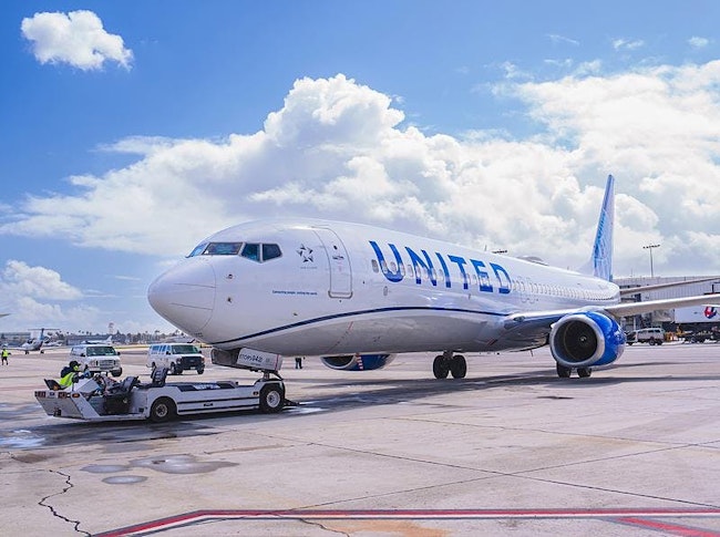 United Airlines photo.