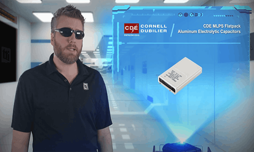 66d0a76337664211848e9c3d Cornell Dubilier Mlps Flatpack Aluminum Electrolyt