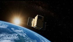 On-orbit render of the Q4S satellite which promises to unlock understanding of how quantum entanglement swapping behaves on orbit. This is a critical step towards building a global quantum network. Boeing image. On-orbit render of the Q4S satellite which promises to unlock understanding of how quantum entanglement swapping behaves on orbit. This is a critical step towards building a global quantum network. Boeing image.