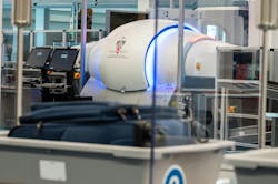 An image of a new CT-Xray machine installed at Vancouver International Airport, ABC checkpoint. CNW Group/Canadian Air Transport Security Authority (CATSA) photo. An image of a new CT-Xray machine installed at Vancouver International Airport, ABC checkpoint. CNW Group/Canadian Air Transport Security Authority (CATSA) photo.