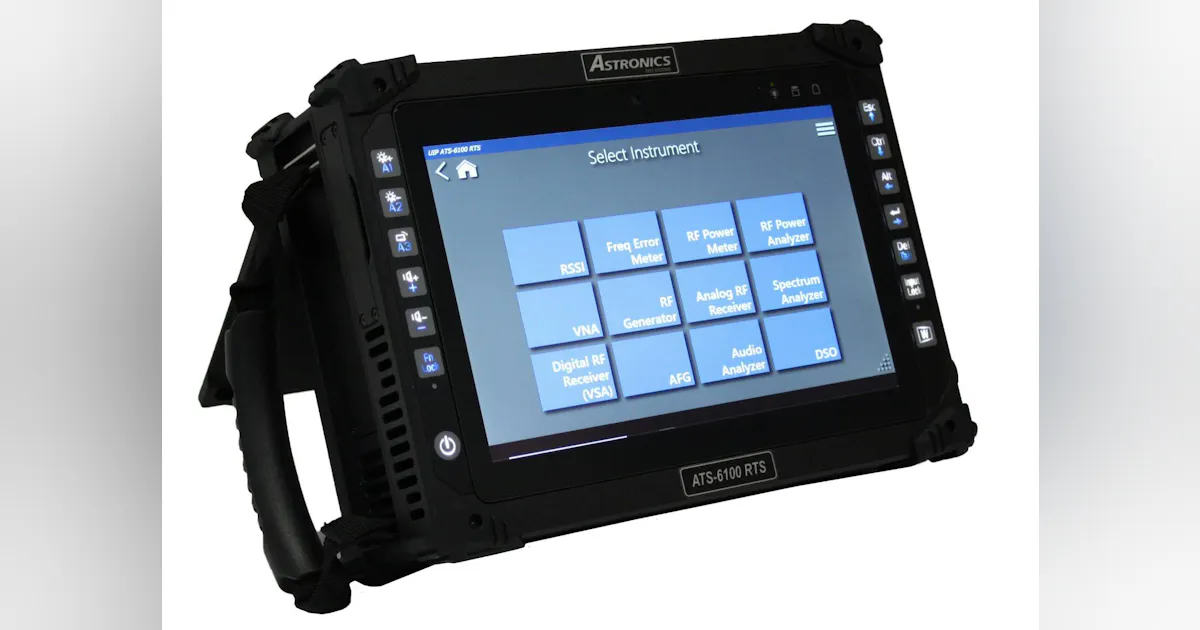 Portable Sample Testing Machine Military test and measurement handheld radio military tactical | Military Aerospace