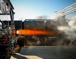 Venus Aerospace unveiled its hypersonic detonation ramjet engine, the VDR2, which is designed to power high-speed vehicles such as drones and aircraft in early October. The engine is engineered for long-range travel at high altitudes and can reach speeds of up to Mach 6. Venus Aerospace photo. Venus Aerospace unveiled its hypersonic detonation ramjet engine, the VDR2, which is designed to power high-speed vehicles such as drones and aircraft in early October. The engine is engineered for long-range travel at high altitudes and can reach speeds of up to Mach 6. Venus Aerospace photo.