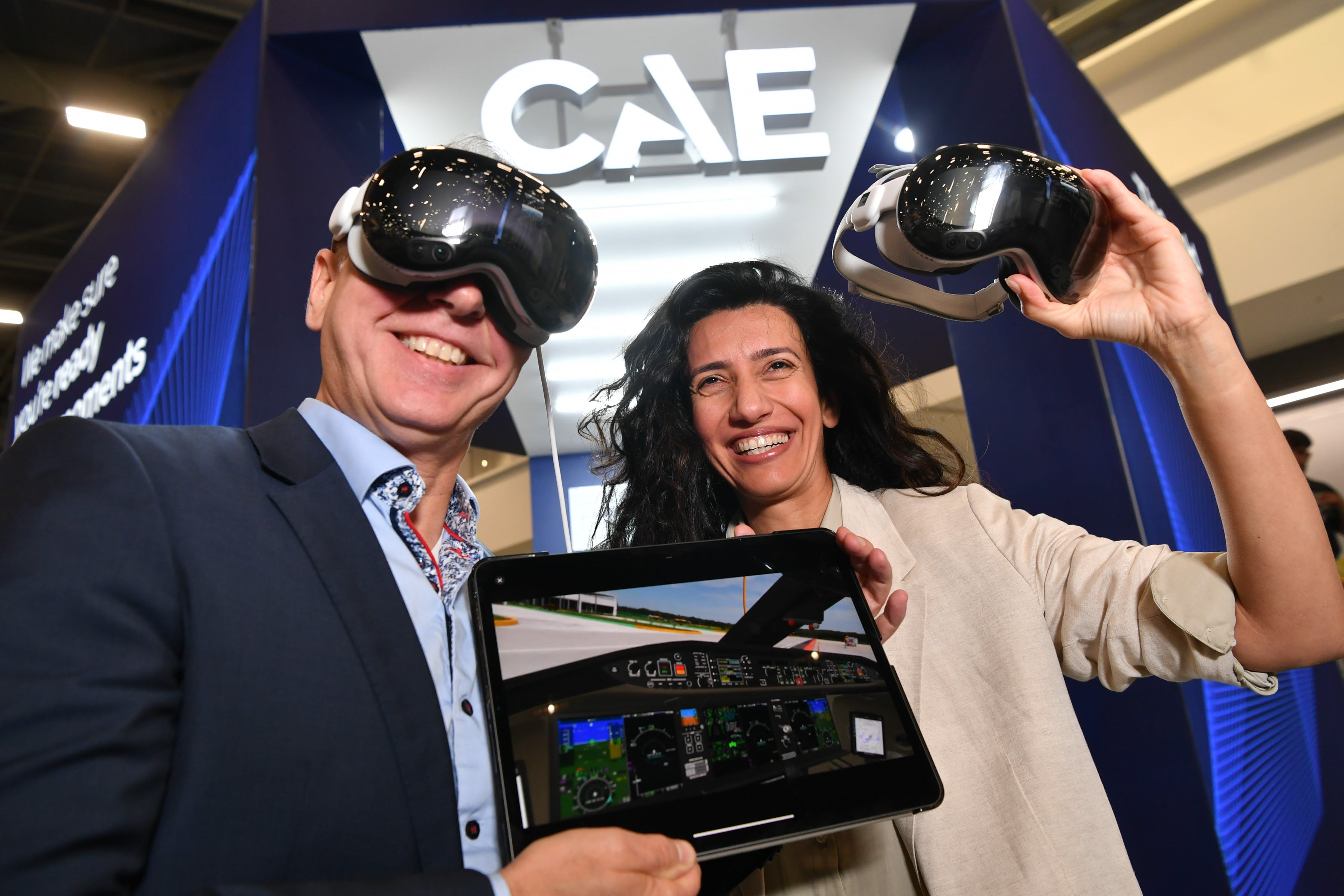 672125c30089a5ac81a82635 Cae First To Showcase Immersive Pilot Training Sol