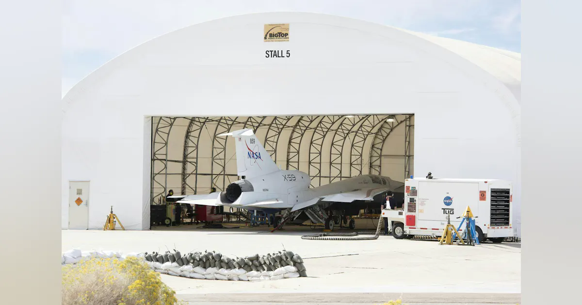 Lockheed 3 Engine NASA and Lockheed Martin fire up engines on X-59 quiet supersonic ...