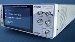 Pendulum FTR-210R test instrument offers time reference and rubidium frequency for PNT Pendulum FTR-210R test instrument offers time reference and rubidium frequency for PNT