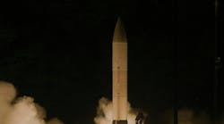 A common hypersonic glide body launches in 2022 in its first test for the U.S. Navy and U.S. Army, which will field the common hypersonic missile. A common hypersonic glide body launches in 2022 in its first test for the U.S. Navy and U.S. Army, which will field the common hypersonic missile.