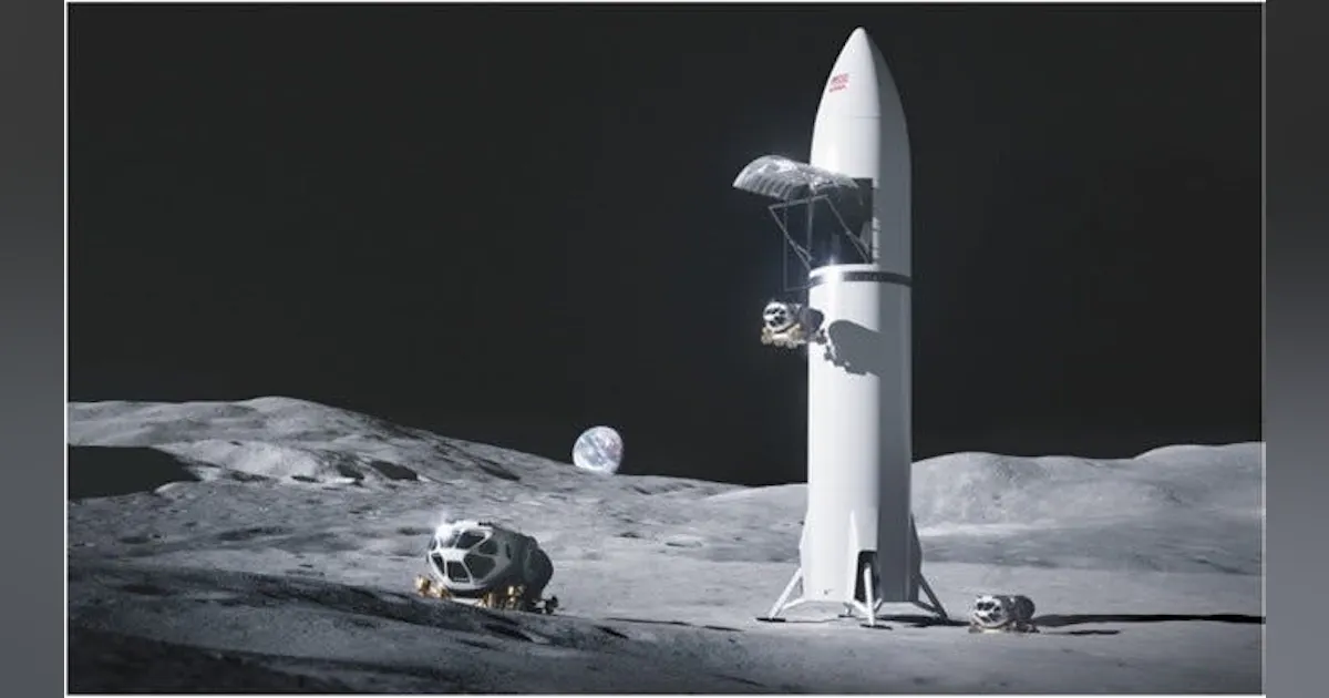 NASA picks SpaceX and Blue Origin to fly rover and habitat to lunar ...