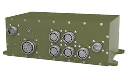 The Hermod II rugged 10 Gigabit Ethernet switch is for military and industrial ground vehicles. The Hermod II rugged 10 Gigabit Ethernet switch is for military and industrial ground vehicles.