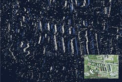 Demonstration of NILEQ neuromorphic sensor matching a terrain fingerprint. Advanced Navigation image. Demonstration of NILEQ neuromorphic sensor matching a terrain fingerprint. Advanced Navigation image.