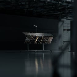 ICEYE satellite sitting in a warehouse ICEYE satellite sitting in a warehouse