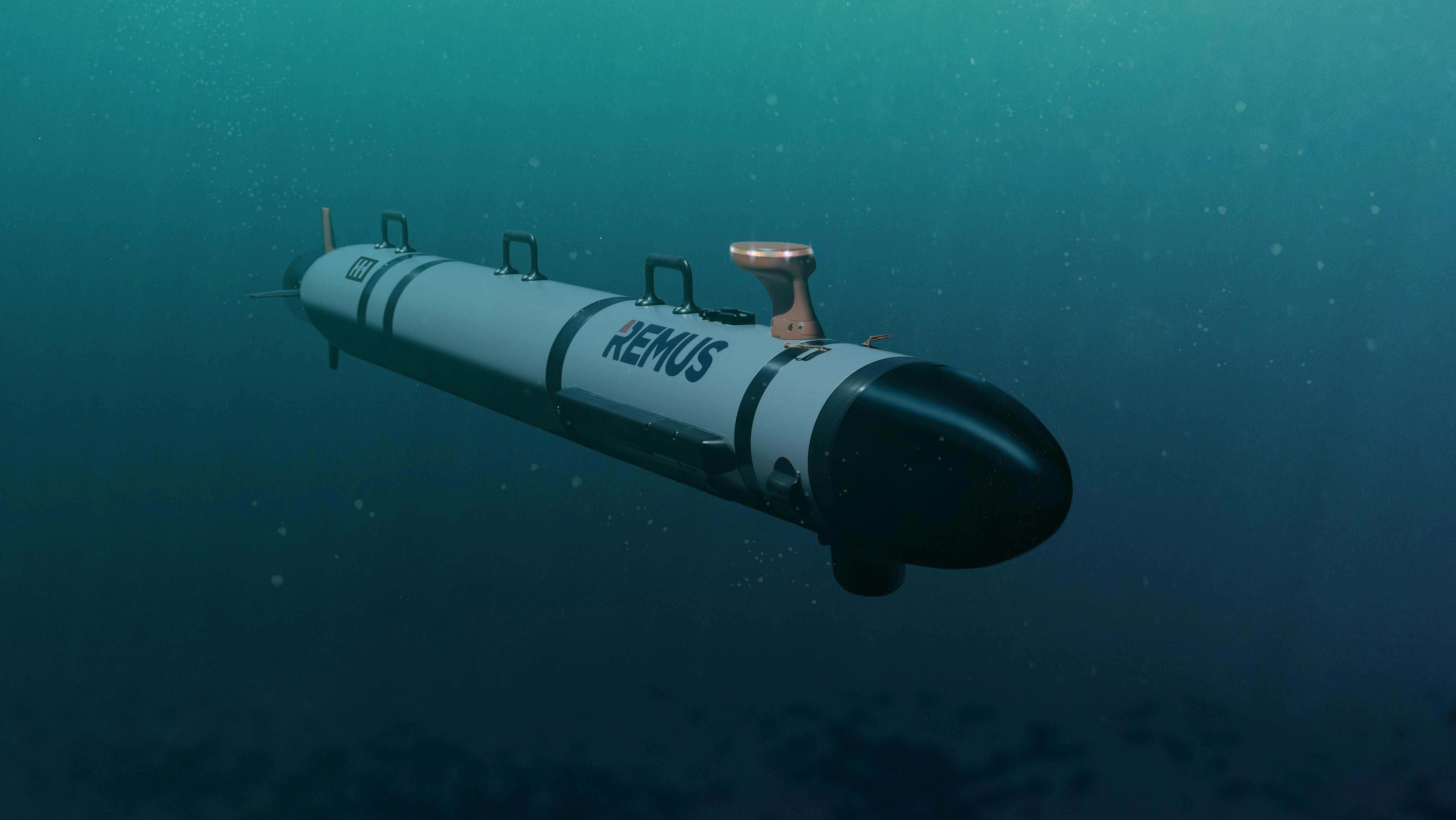 The REMUS 300 is built for military and commercial applications like mine countermeasures, anti-submarine warfare (ASW), oil and gas, and undersea surveys