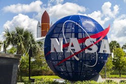 NASA sign at the agency's Kennedy Space Center NASA sign at the agency's Kennedy Space Center