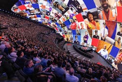 Photo of Delta's keynote event at the Sphere in Las Vegas as part of CES 2025. Photo of Delta's keynote event at the Sphere in Las Vegas as part of CES 2025.