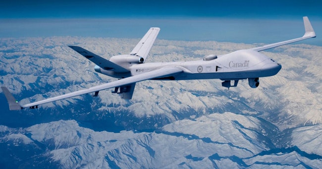 General Atomics will provide the MQ-8B uncrewed aircraft to Canada for polar and maritime reconnaissance.