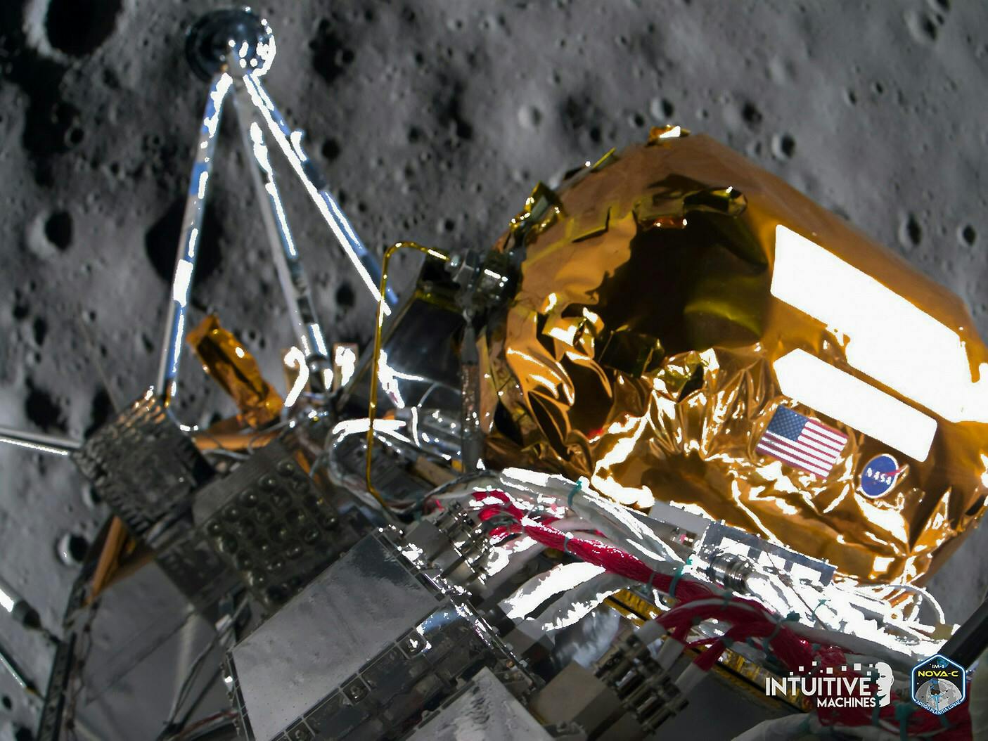 Lonestar's Independence payload was delivered as part of the successful Intuitive Machine's IM-1 Odysseus Nova-C lander mission that historically touched down on the south pole of the Moon on 22 February 2024.