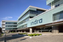 A photo of Indra's Madrid headquarters A photo of Indra's Madrid headquarters
