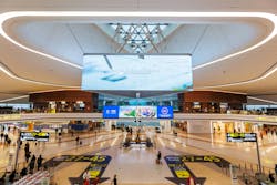 Terminal of Chengdu Tianfu Airport