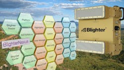 The BlighterNexus connectivity and processing hub comprises around 30 different licensable service, sensor-connector, C2-connector and application modules The BlighterNexus connectivity and processing hub comprises around 30 different licensable service, sensor-connector, C2-connector and application modules