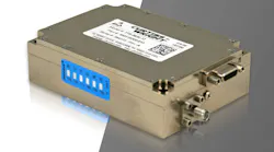 The Curtiss-Wright TTS-9610 flight test transmitter is for long-duration flights of rockets and missiles