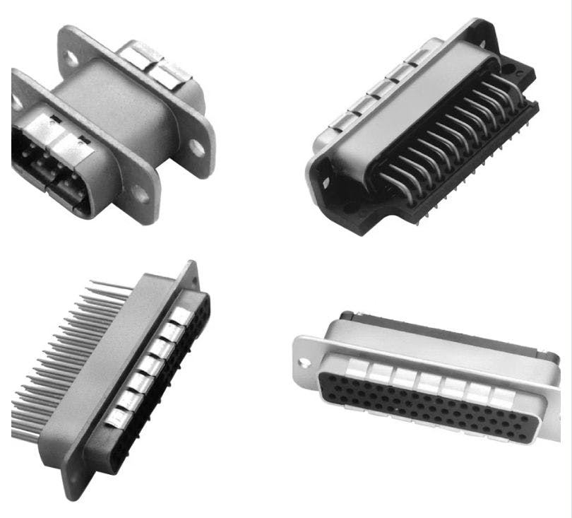 Molex components offer more than 250 configurations for signal integrity and electromagnetic compatibility in aerospace and defense applications
