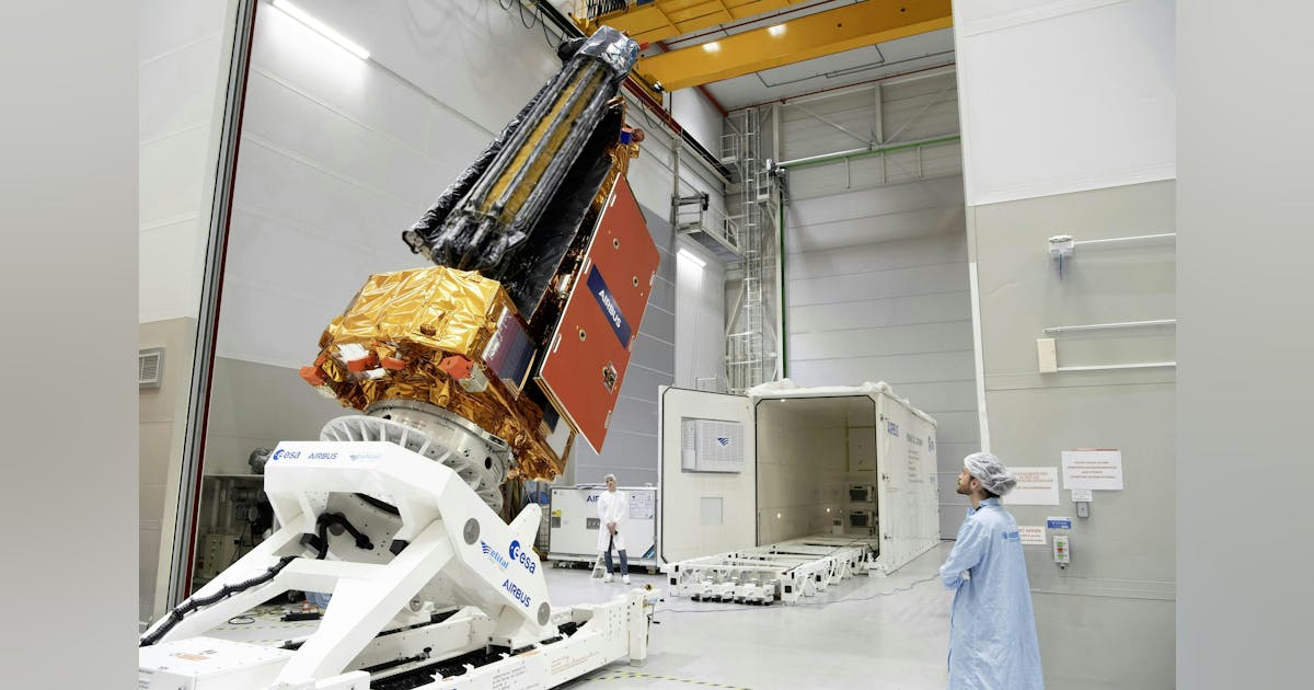 ESA's Biomass satellite readies for April launch