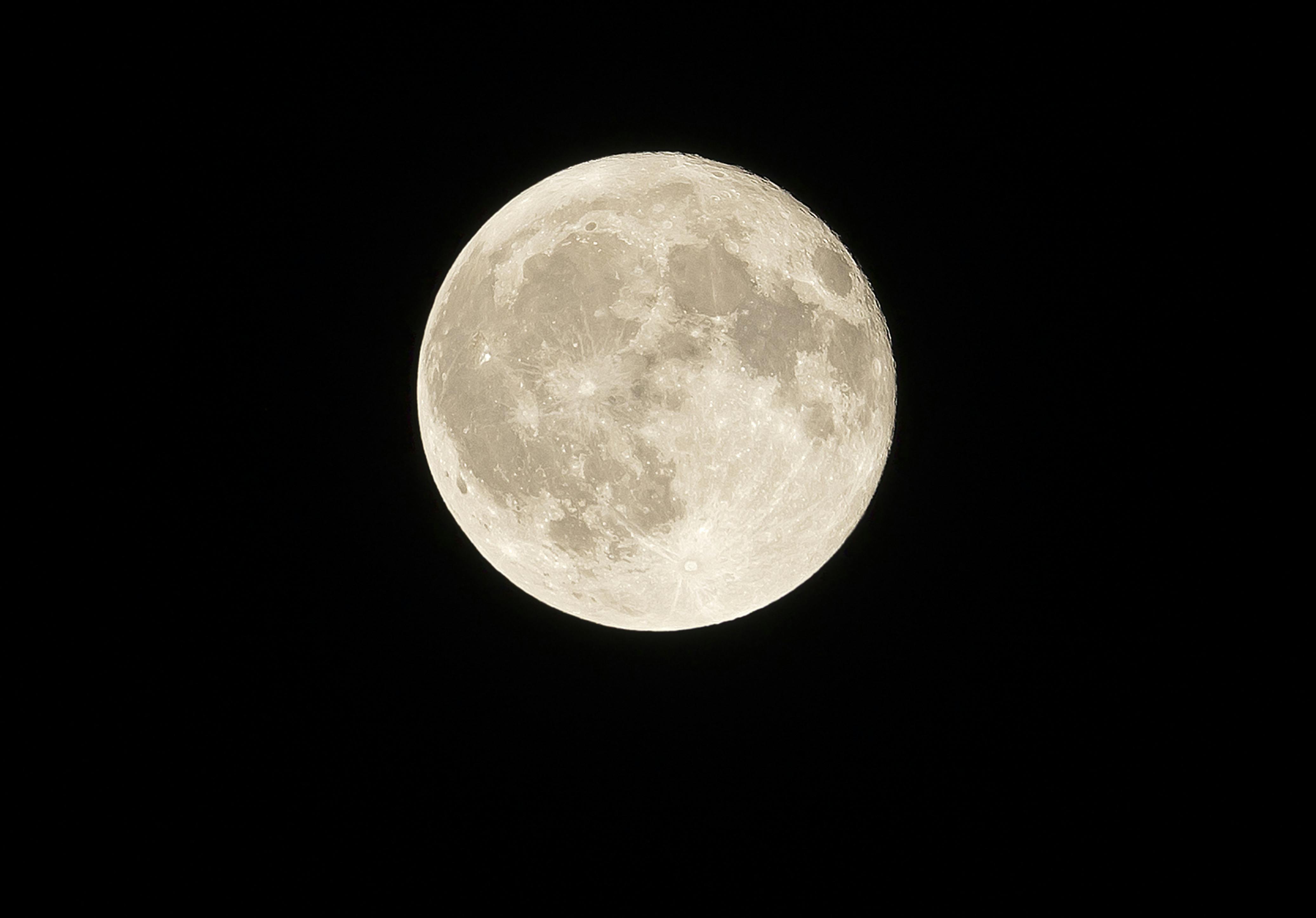 The moon