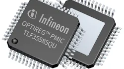 The Infineon TLF35585 power-management IC is for rugged mission-critical applications.