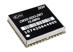 The Connor-Winfield CW25-GDO-DK series is a combined GPS receiver and GPS disciplined oscillator module for time and frequency synchronization. The Connor-Winfield CW25-GDO-DK series is a combined GPS receiver and GPS disciplined oscillator module for time and frequency synchronization.