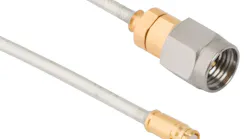 2.92-millimeter cable assemblies from Amphenol RF are for terrestrial communications, SATCOM, and quantum computing applications