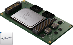 The Mercury Systems DRF2270 is an eight-channel system on module that converts analog and digital signals at a rate of 64 gigasamples per second. The Mercury Systems DRF2270 is an eight-channel system on module that converts analog and digital signals at a rate of 64 gigasamples per second.